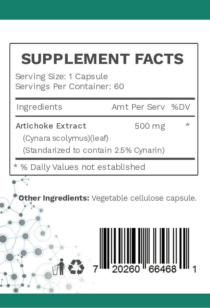 ARTICHOKE EXTRACT CAPSULES